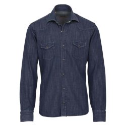 Barba Skjorte Dandylife Denim Bl�