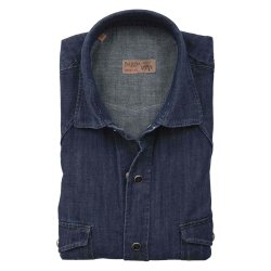Barba Skjorte Dandylife Denim Bl�