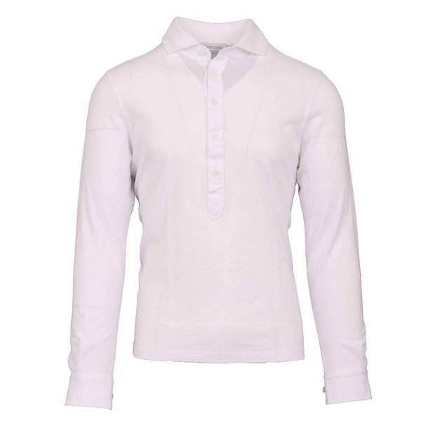 GRAN SASSO  Popover Pique Hvid