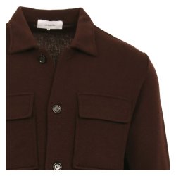 LARDINI Overshirt M�rkebrun