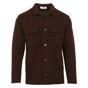 LARDINI Overshirt M�rkebrun