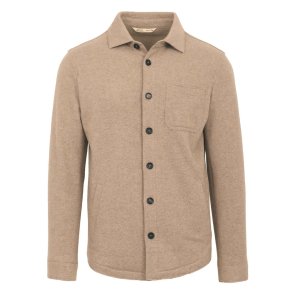 MAURIZIO BALDASSARI Overshirt Solferino Cashmere Beige 