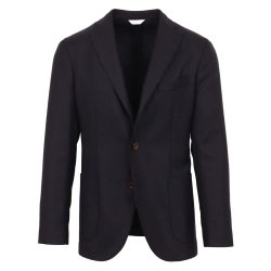 BOGLIOLI Blazer Hopsack Navy