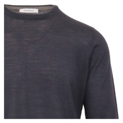 GRAN SASSO Strik Uld | Silke Navy