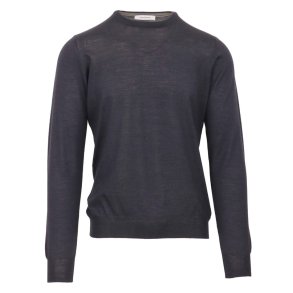 GRAN SASSO Strik Uld | Silke Navy