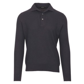 GRAN SASSO Polo Pique Silke Navy