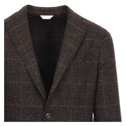 BOGLIOLI Jakke K Prince Of Wales Tern Antracit