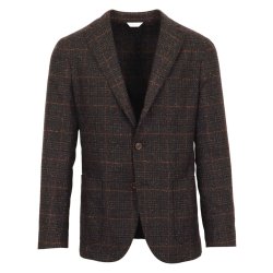 BOGLIOLI Jakke K Prince Of Wales Tern Antracit