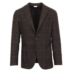 BOGLIOLI Jakke K Prince Of Wales Tern Antracit