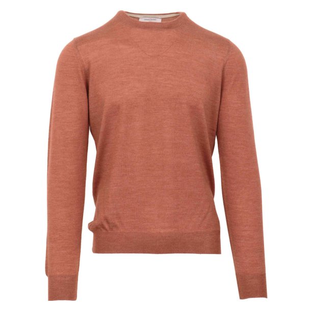 GRAN SASSO Strik Uld | Silke Terracotta 