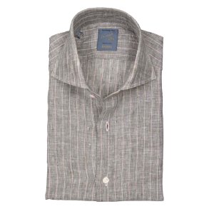 BARBA Skjorte Hr Nlestrib Grn