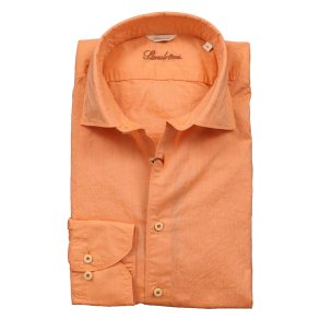 STENSTRM'S Skjorte Fitted Poplin Orange