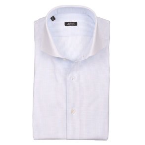 BARBA Skjorte Black Label Stribet Lysebl�
