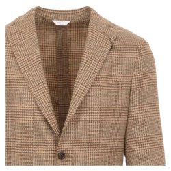 BOGLIOLI Jakke K Glencheck Beige | Brun