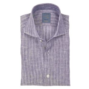 BARBA Skjorte Hr Nlestrib Bl