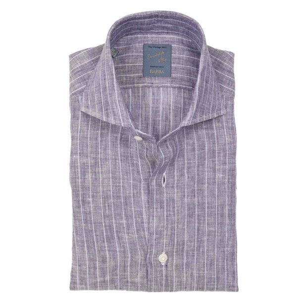 BARBA Skjorte Hr Nlestrib Bl