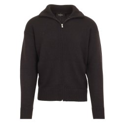 GRAN SASSO Cardigan Extrafine Merino Sort