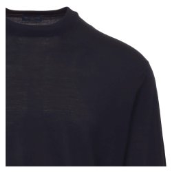 PAUL &amp; SHARK Strik Super 140 Merinould Navy