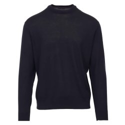 PAUL &amp; SHARK Strik Super 140 Merinould Navy