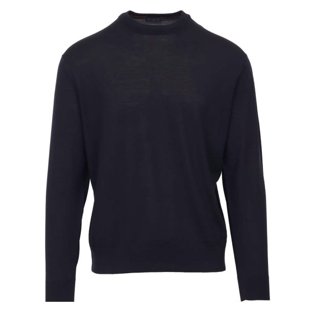 PAUL &amp; SHARK Strik Super 140 Merinould Navy