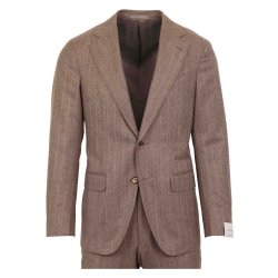 CARUSO Jakkest Aida Sildeben Beige