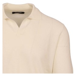 GRAN SASSO Open Collar Bomuld | Silke Creme