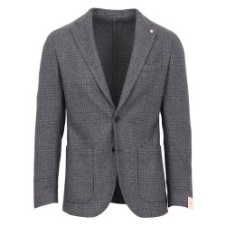 L.B.M 1911 Jakke Glencheck Bl 