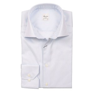 STENSTR�M'S Skjorte Slim Extra Long Sleeve Stribet Bl�
