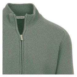 GRAN SASSO Cardigan Zip Patent Salvie