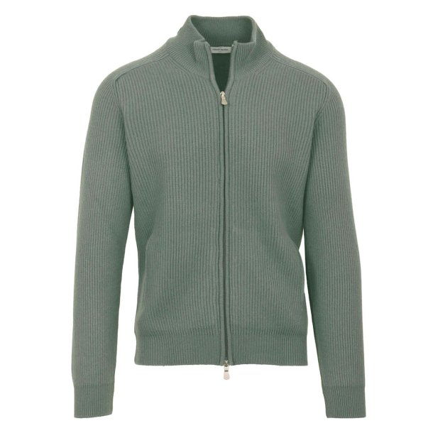 GRAN SASSO Cardigan Zip Patent Salvie