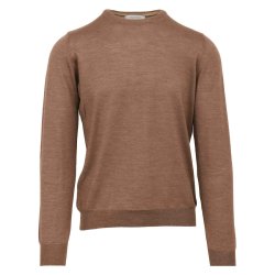 GRAN SASSO Strik Uld | Silke Cappuccino