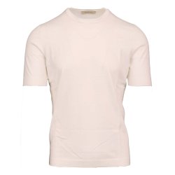 GRAN SASSO T-shirt 'Organic Cotton' Vintage Hvid