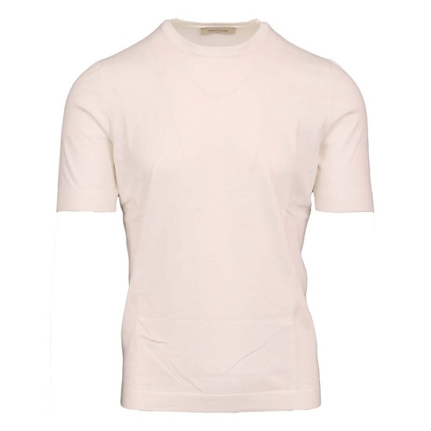 GRAN SASSO T-shirt 'Organic Cotton' Vintage Hvid