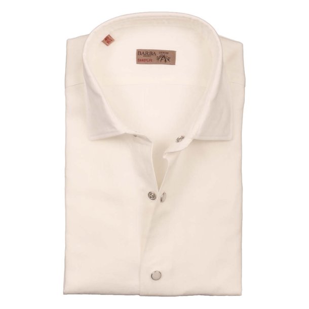 BARBA Skjorte Dandylife Denim Hvid
