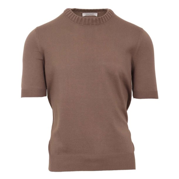 GRAN SASSO T-shirt Egyptisk Bomuld Brun