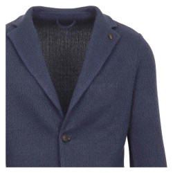 GRAN SASSO Jakke Strik H�r | Bomuld Indigo