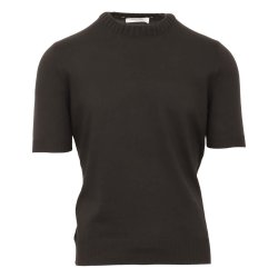 GRAN SASSO T-shirt Egyptisk Bomuld Sort