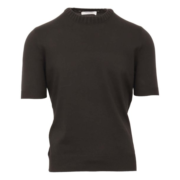 GRAN SASSO T-shirt Egyptisk Bomuld Sort