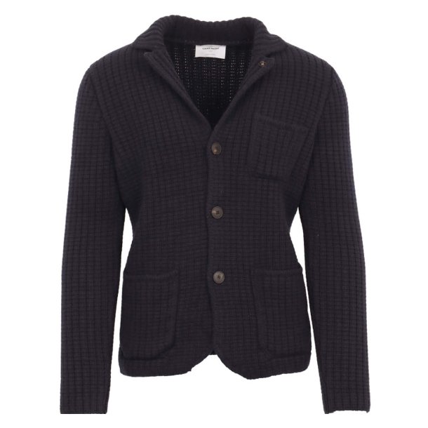 GRAN SASSO Jakke Sartorial Strik Navy