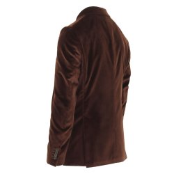 DRESSLER Jakke Safir Velour Brun