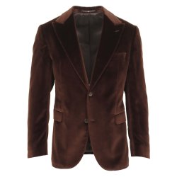 DRESSLER Jakke Safir Velour Brun