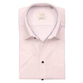 ETERNA Skjorte Kortrmet Comfort Fit Hvid