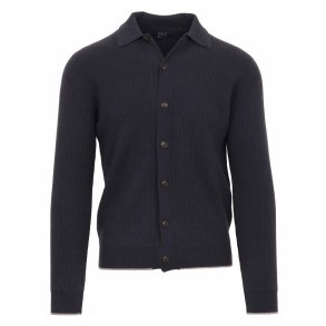Fedeli Cardigan Cashmere Storm
