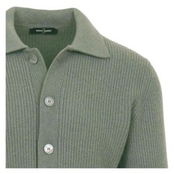 GRAN SASSO Cardigan Patent Cashmere Salvie