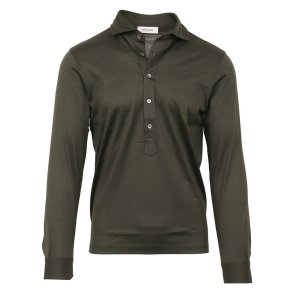 GRAN SASSO Popover Merceriseret Bomuld Grn