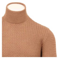 GRAN SASSO Rullekrave Flet Camel