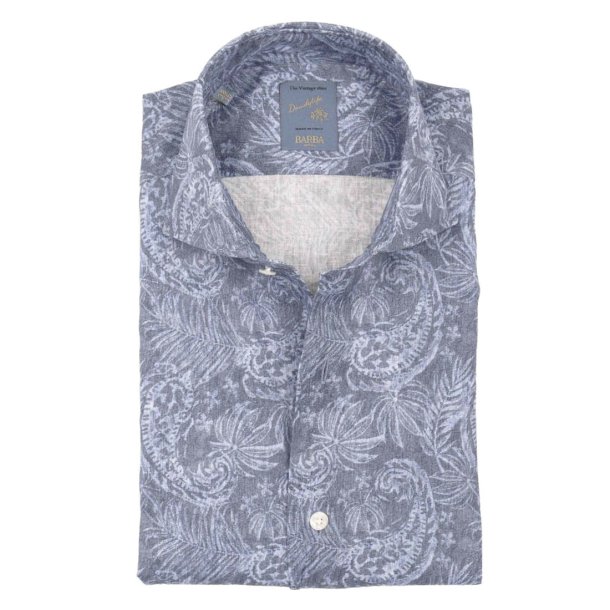 BARBA Skjorte Dandylife M�nster Indigo