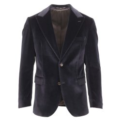 DRESSLER Jakke Safir Velour Navy