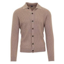 Fedeli Cardigan Cashmere Fango