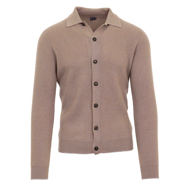 Fedeli Cardigan Cashmere Fango